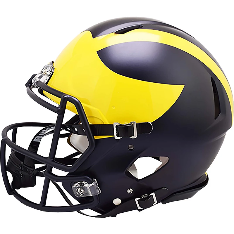 Michigan Wolverines College Football Playoff 2023 National Champions Riddell Speed Replica Helmet