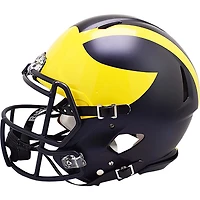 Michigan Wolverines College Football Playoff 2023 National Champions Riddell Speed Replica Helmet