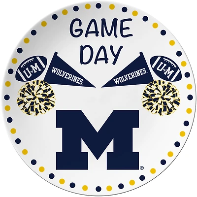 Michigan Wolverines Game Day Plate
