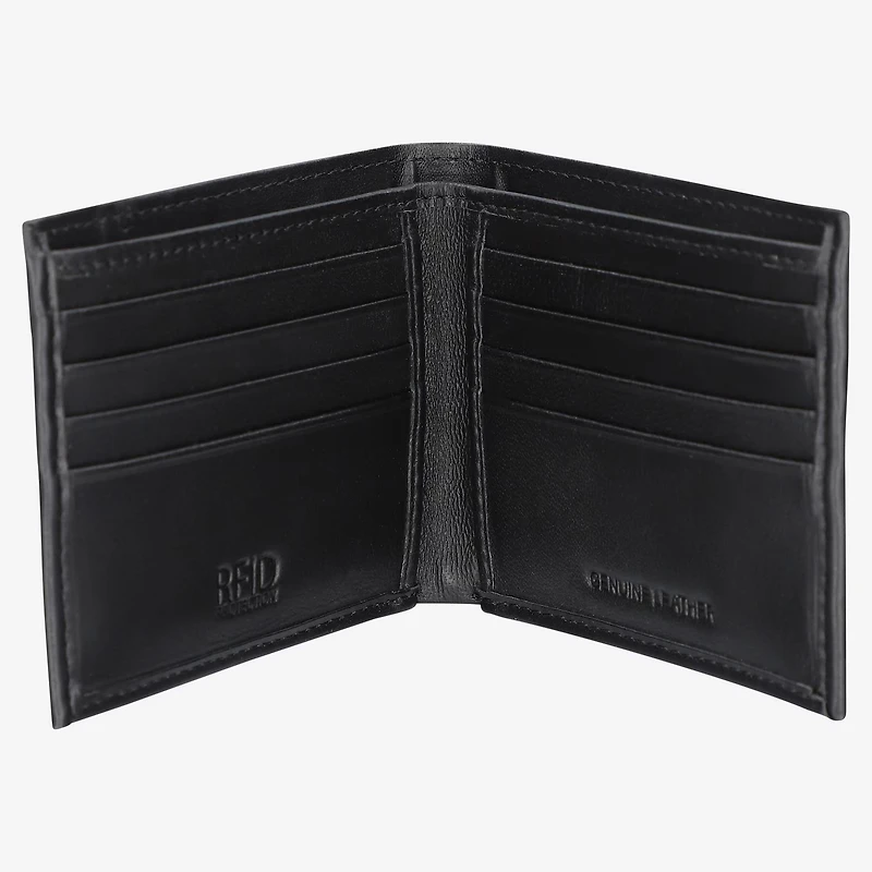 Michigan Wolverines Synthetic Leather Embroidered Bifold Wallet