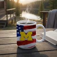 Michigan Wolverines  Two-Pack 15oz. Americana Mug Set