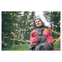 Pegasus  Michigan Wolverines Scattered Logos 60" x 70" Heated Blanket