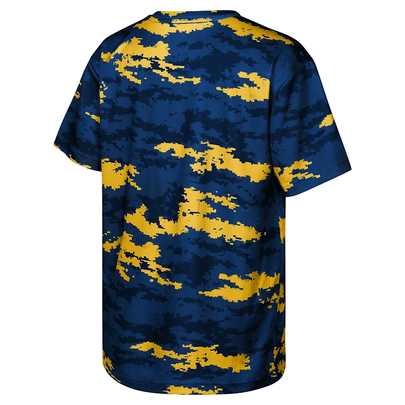 T-shirt de match l'équipe baseball des Wolverines du Michigan pour enfants d'âge préscolaire