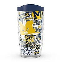 Tervis Michigan Wolverines 10oz. Allover Classic Wavy Tumbler