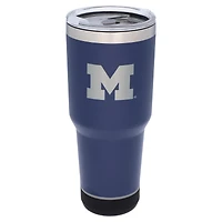 The Memory Company Michigan Wolverines 30oz. Stainless Steel LED Bluetooth Tumbler