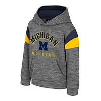 Toddler Colosseum Gray Michigan Wolverines Wizard City Hoodie