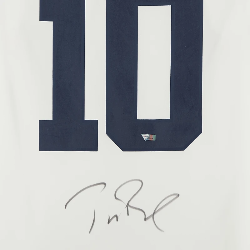 Tom Brady White Michigan Wolverines Autographed Nike Game Jersey