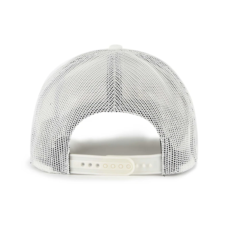 Casquette de camionneur ajustable unisexe '47 crème Michigan Wolverines Foundation Script