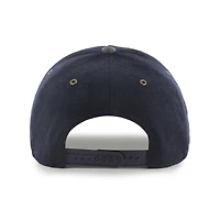 Unisex '47 Navy Michigan Wolverines Windowpane Plaid Collection Hitch Adjustable Hat