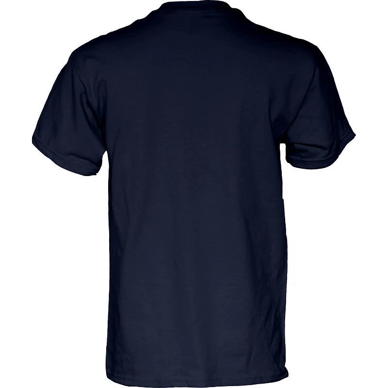 Unisex Blue 84 Navy Michigan Wolverines 2026 Big Ten Men's Ice Hockey Tournament Champions Locker Room T-Shirt