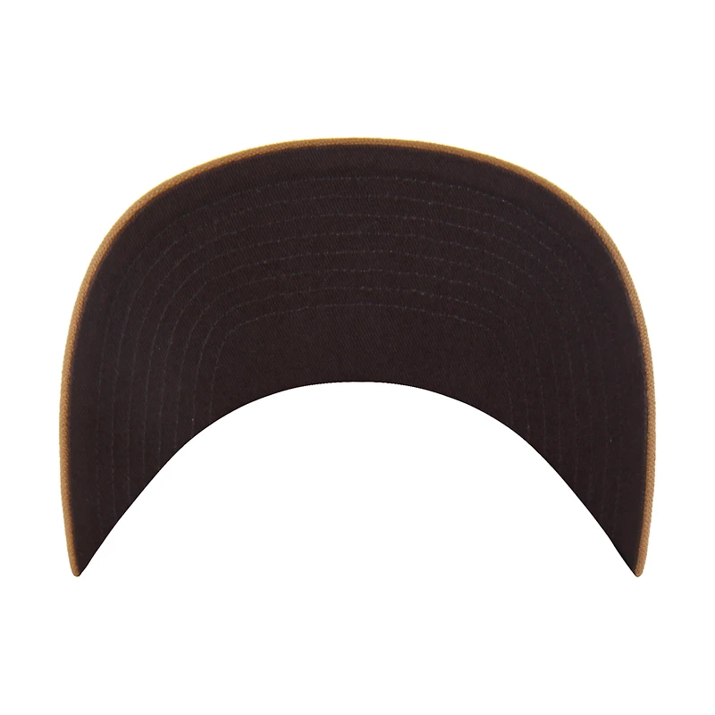 Casquette trucker unisexe Carhartt x '47 marron Michigan Wolverines, ajustable