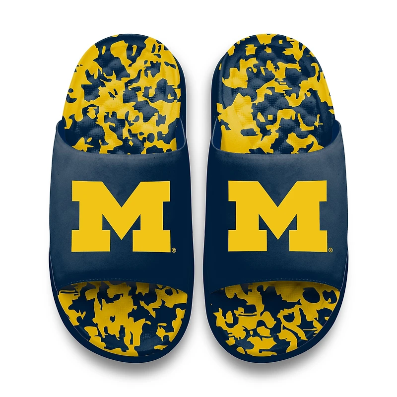 Unisex ISlide  Michigan Wolverines Multi-Color Motive Slide Sandals