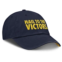 Unisex Jordan Brand Navy Michigan Wolverines Primetime Chant Club Adjustable Hat