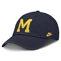 Unisex Nike  Navy Michigan Wolverines Legacy Letter Club Adjustable Hat