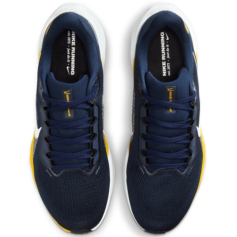 Chaussures de course unisexes Nike Zoom Pegasus 41 bleu marine Michigan Wolverines