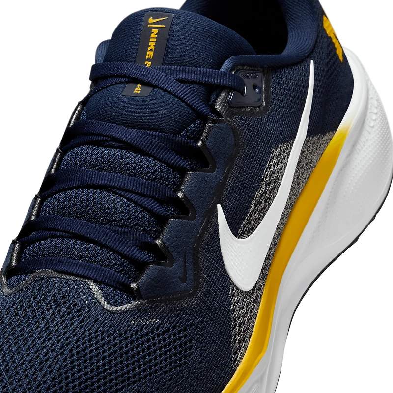 Chaussures de course unisexes Nike Zoom Pegasus 41 bleu marine Michigan Wolverines