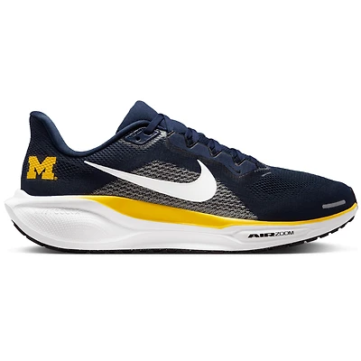 Chaussures de course unisexes Nike Zoom Pegasus 41 bleu marine Michigan Wolverines