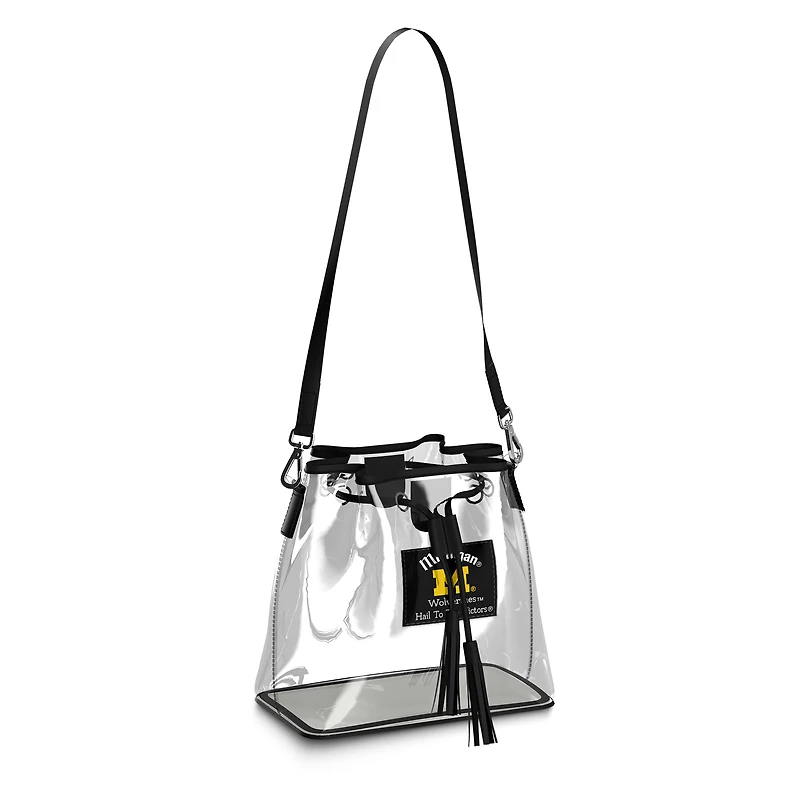 WEAR by Erin Andrews Sac à main transparent Michigan Wolverines Stadium