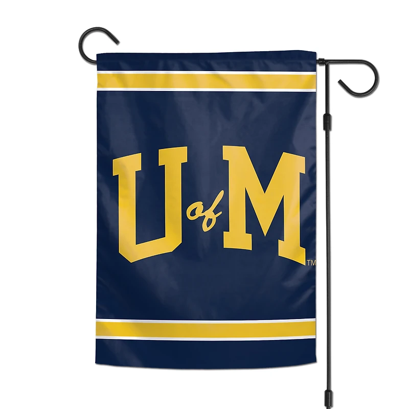 Drapeau de jardin double face WinCraft Michigan Wolverines 12" x 18"