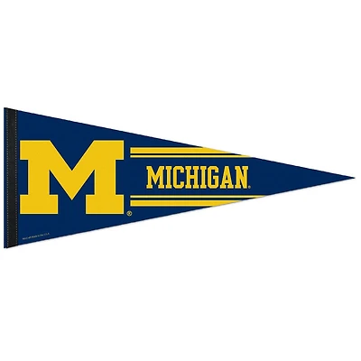 WinCraft Michigan Wolverines 12" x 30" Premium Pennant
