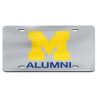 WinCraft Michigan Wolverines Alumni Plaque d'immatriculation découpée au laser