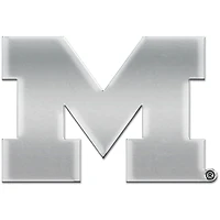 WinCraft Michigan Wolverines Chrome Auto Emblem