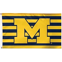 WinCraft Michigan Wolverines Single-Sided 3' x 5' Deluxe Team Colors Flag