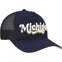 Women's '47 Navy Michigan Wolverines Biloxi Hitch Adjustable Hat