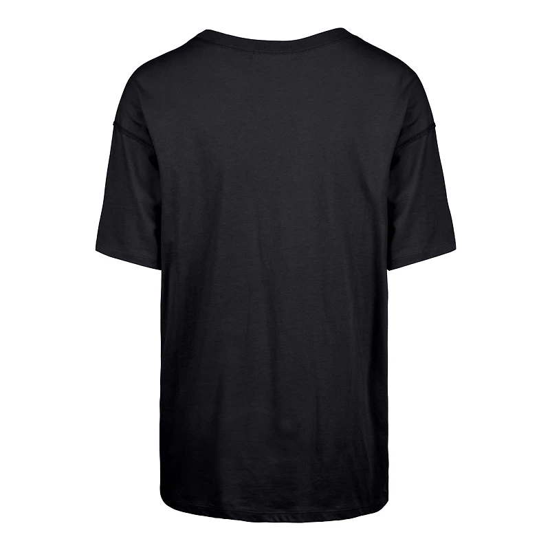 T-shirt bleu marine pour femme « 47 Michigan Wolverines Muse Sadie