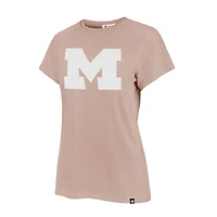 Women's '47  Pink Michigan Wolverines Premier Frankie T-Shirt