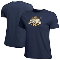 Women's Champion Gray Michigan Wolverines 2026 NCAA Men's Basketball National Champions T-Shirt