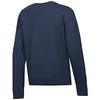 Women's Champion Navy Michigan Wolverines Powerblend Sweatshirt