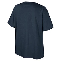 Women's Colosseum x Wrangler Navy Michigan Wolverines Lasso Oversized T-Shirt