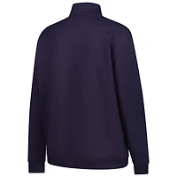 T-shirt à lacets Fanatics bleu marine/maïs pour femme, grande taille, Michigan Wolverines, prêt les prolongations