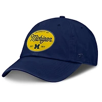 Women's Fanatics Navy Michigan Wolverines Candid Adjustable Hat