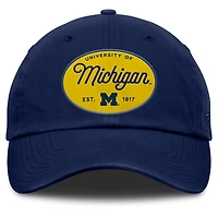 Women's Fanatics Navy Michigan Wolverines Candid Adjustable Hat