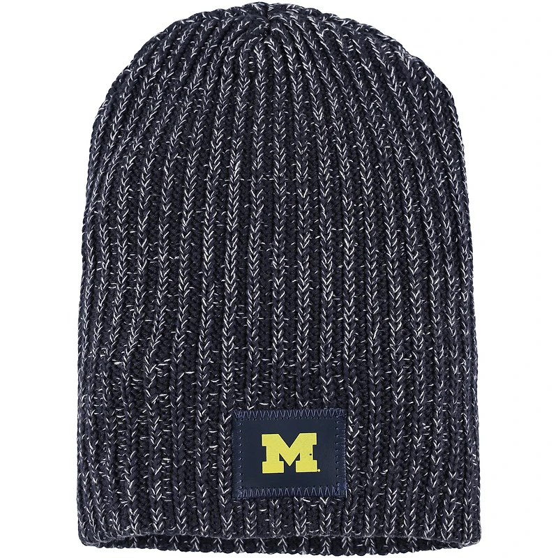 Bonnet Love Your Melon Navy Michigan Wolverines pour femme