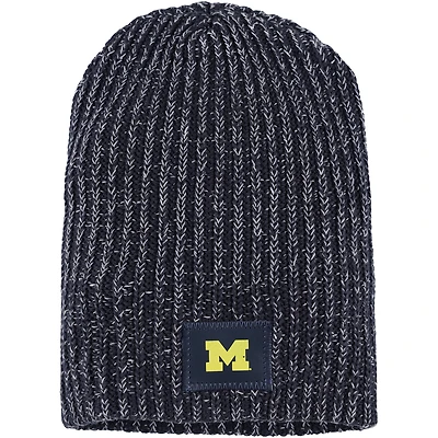 Bonnet Love Your Melon Navy Michigan Wolverines pour femme