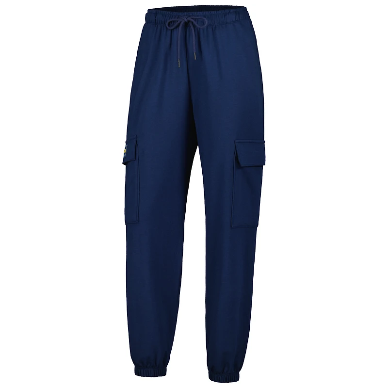 Pantalon cargo Lusso marine Michigan Wolverines Mellie pour femmes
