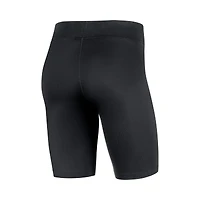 Women's Nike Black Michigan Wolverines Essential Tri-Blend Bike Shorts