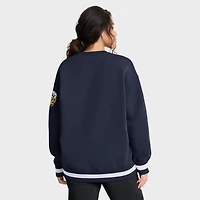 Women's Nike Navy Michigan Wolverines Oversized Legacy Phoenix Sweatshirt