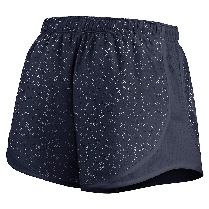 Women's Nike Navy Michigan Wolverines Tempo Pattern Dri-FIT Shorts