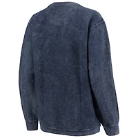 Sweat-shirt à enfiler basique Pressbox Navy Michigan Wolverines pour femme