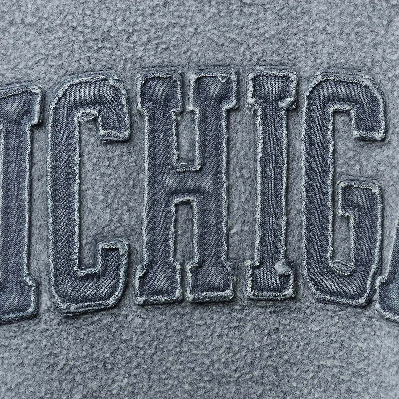 Sweat-shirt à enfiler Pressbox Michigan Wolverines Ponchoville pour femme