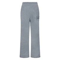 Women's Pro Standard Heather Charcoal Michigan Wolverines Tonal Neutral Relaxed Fit Fleece Sweatpants