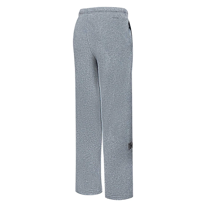 Women's Pro Standard Heather Charcoal Michigan Wolverines Tonal Neutral Relaxed Fit Fleece Sweatpants