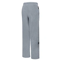 Women's Pro Standard Heather Charcoal Michigan Wolverines Tonal Neutral Relaxed Fit Fleece Sweatpants