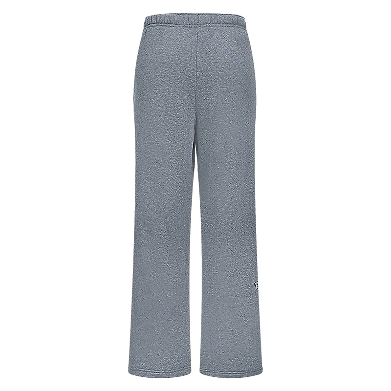 Women's Pro Standard Heather Charcoal Michigan Wolverines Tonal Neutral Relaxed Fit Fleece Sweatpants