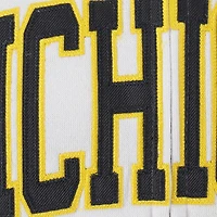 Sweat à capuche entièrement zippé Stadium Athletic Michigan Wolverines pour femme avec nom arqué
