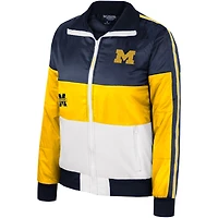 Veste matelassée entièrement zippée The Wild Collective Maize Michigan Wolverines pour femmes